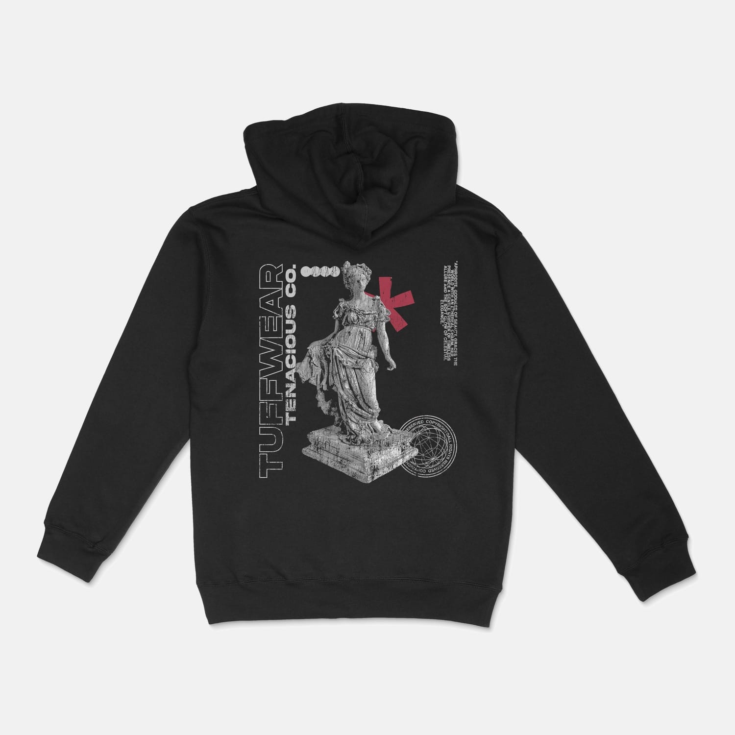 Goddess of Love Hooded Sweatshirt TuffWraps.com