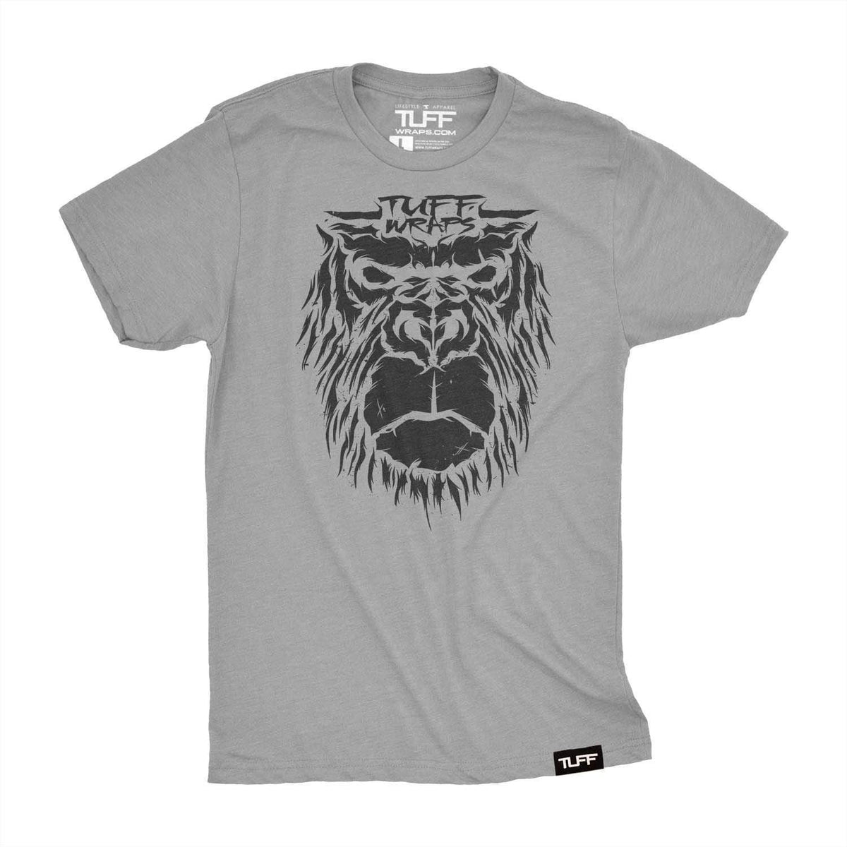 Gorilla TUFF v2 Tee S / Heather Gray TuffWraps.com