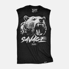 Grizzly Savage Raw Edge Muscle Tank S TuffWraps.com