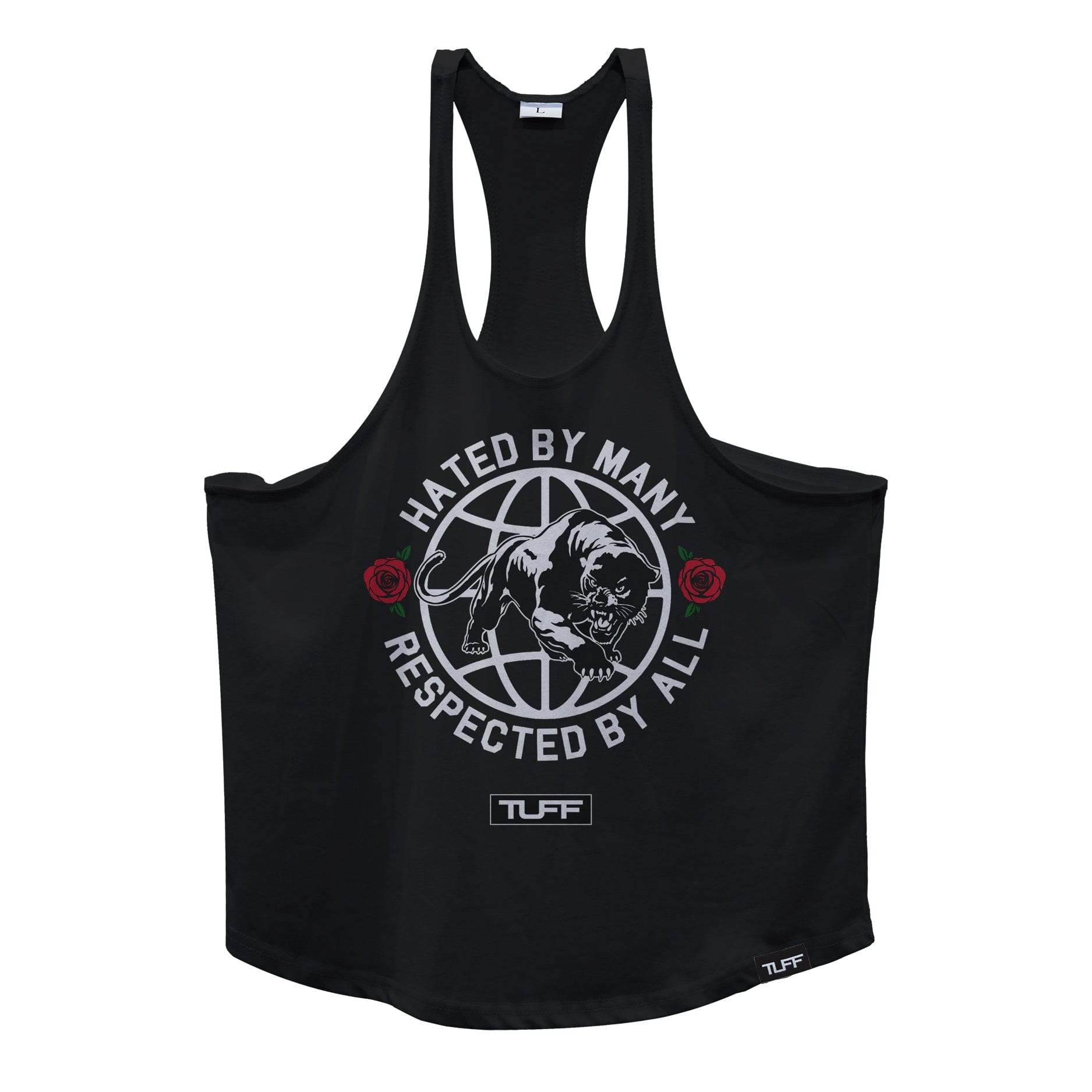 Hated By Many, Respected By All Stringer Tank Top S / Black TuffWraps.com