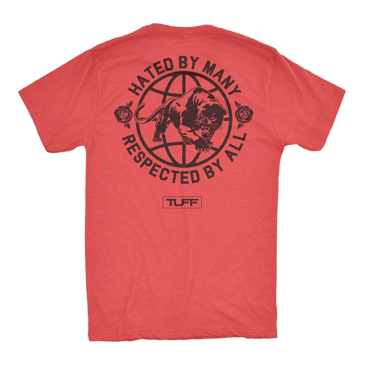 Hated By Many, Respected By All Tee S / Vintage Red TuffWraps.com