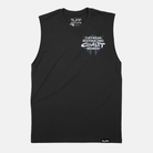 Initiated Under the Iron Raw Edge Muscle Tank Black / S TuffWraps.com