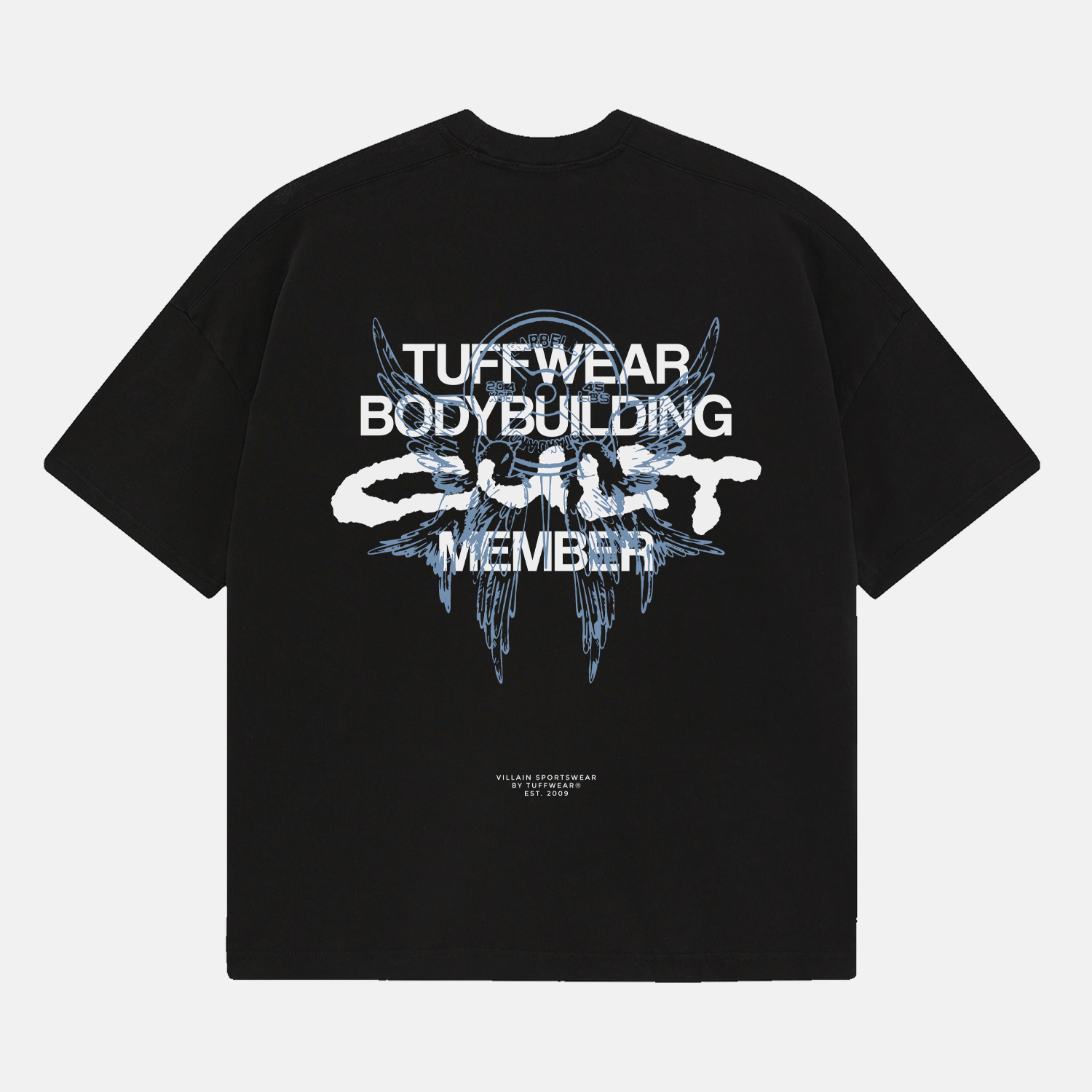 Initiated Under the Iron Tee Oversized / Black / S TuffWraps.com