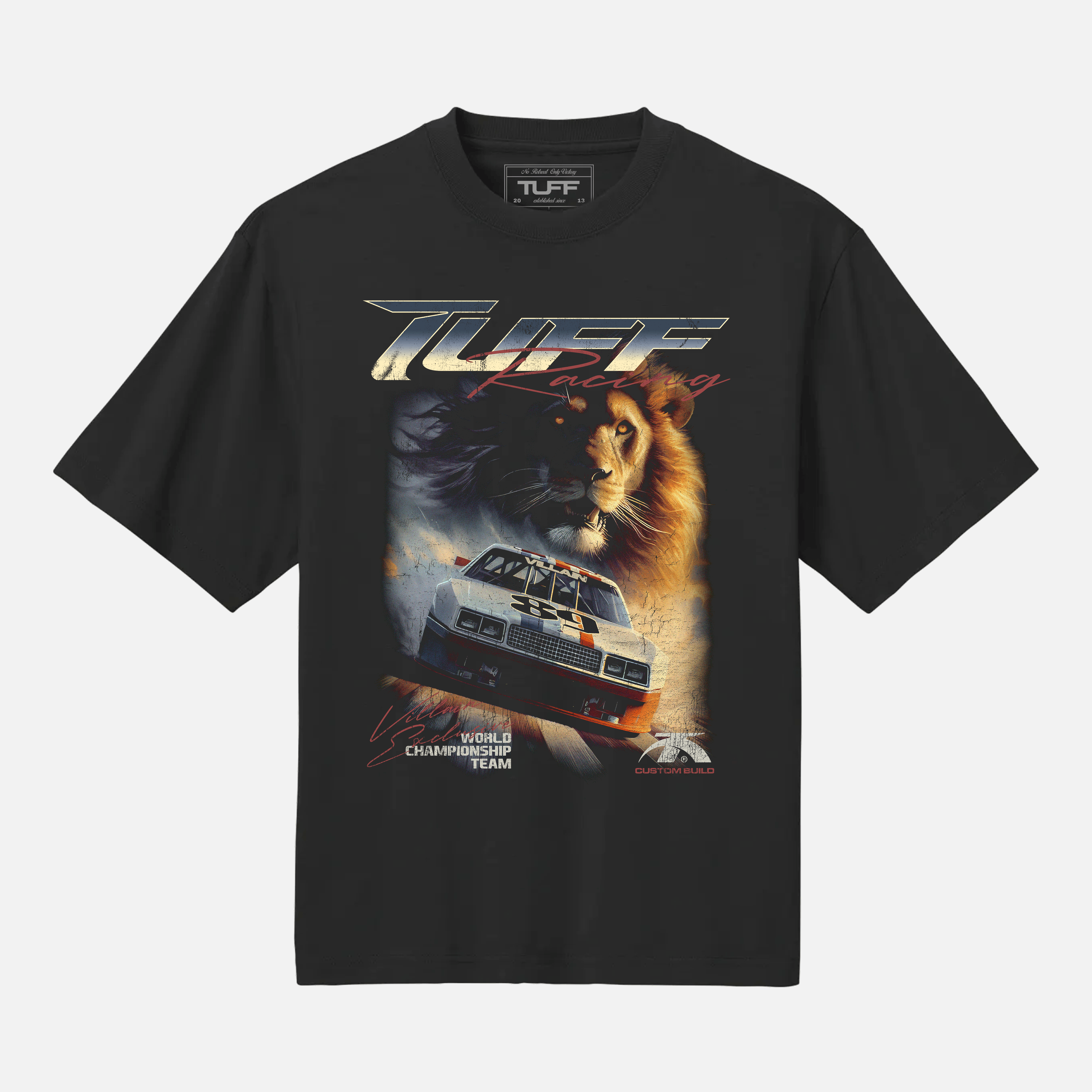 King of the Line Tee Drop Shoulder / Black / XS TuffWraps.com