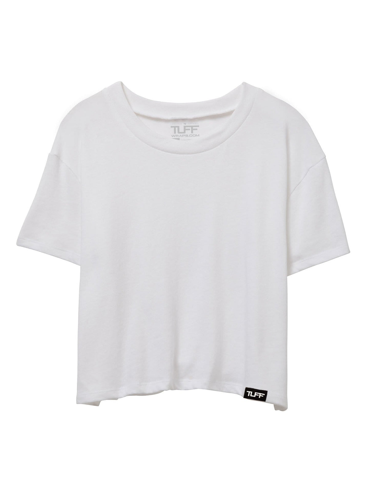 Loose Fit Crop Tee XS / White TuffWraps.com