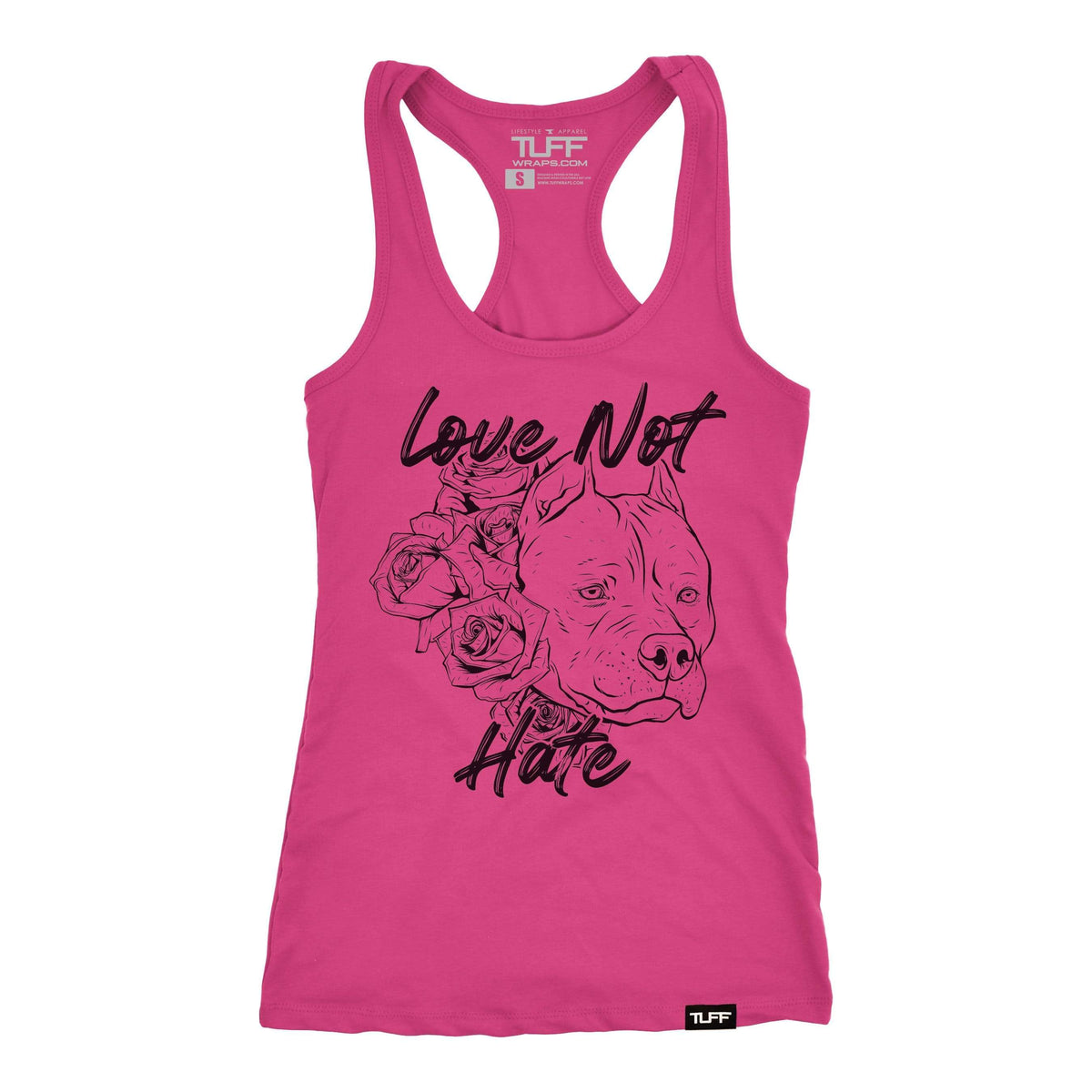 Love Not Hate Racerback Tank TuffWraps.com