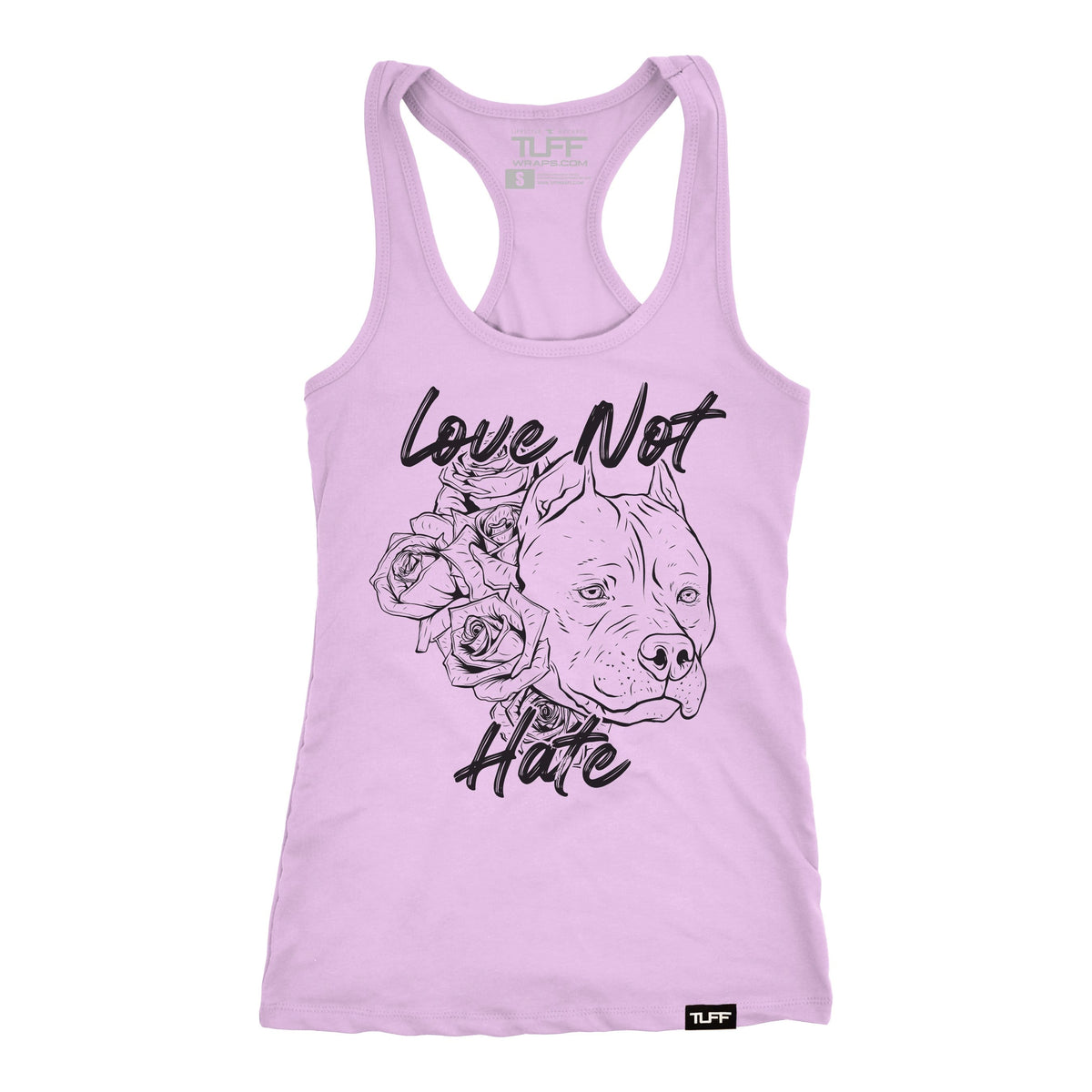 Love Not Hate Racerback Tank XS / Lavender TuffWraps.com