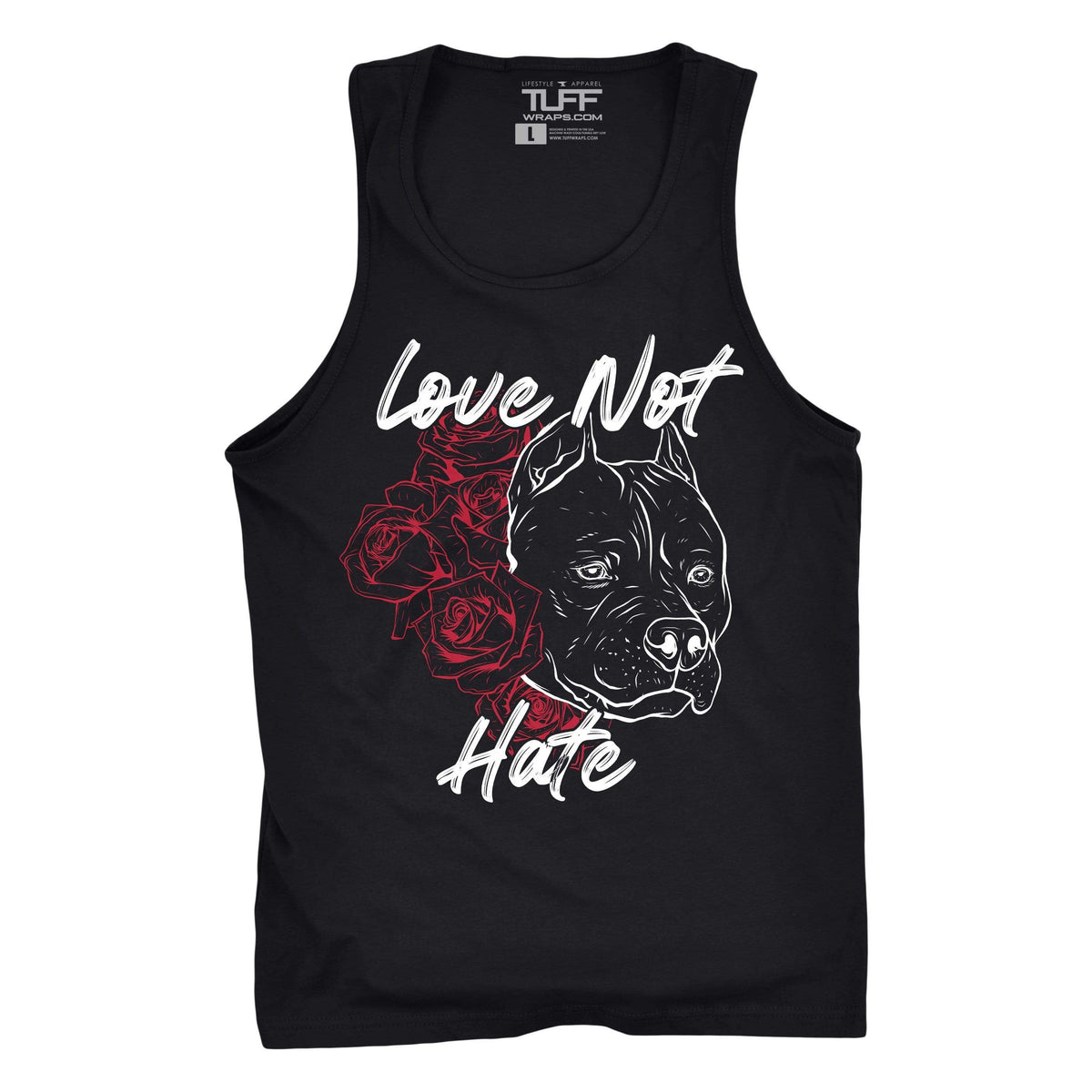 Love Not Hate Tank S / Black TuffWraps.com