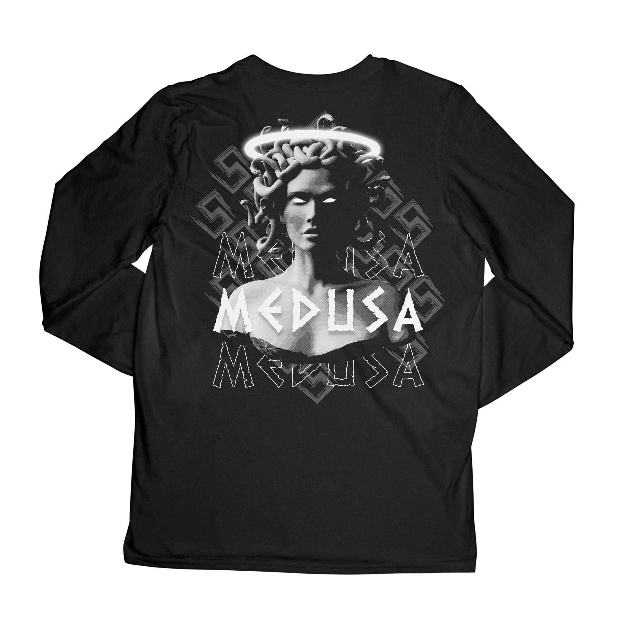 Medusa Long Sleeve Tee S / Black TuffWraps.com