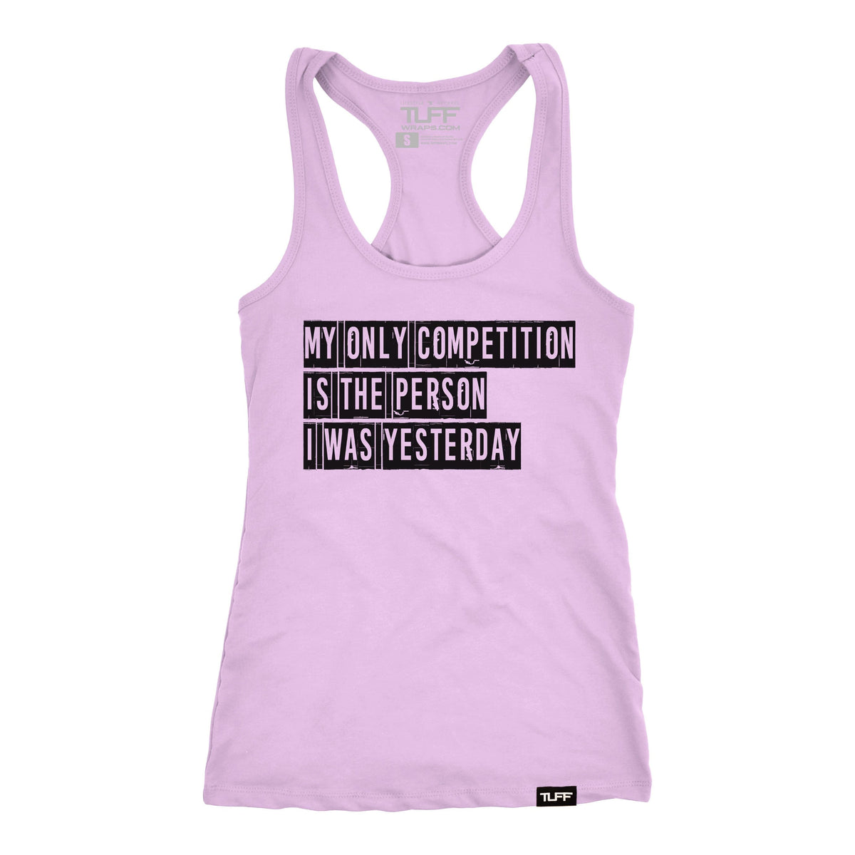 My Only Competition Racerback Tank XS / Lavender TuffWraps.com