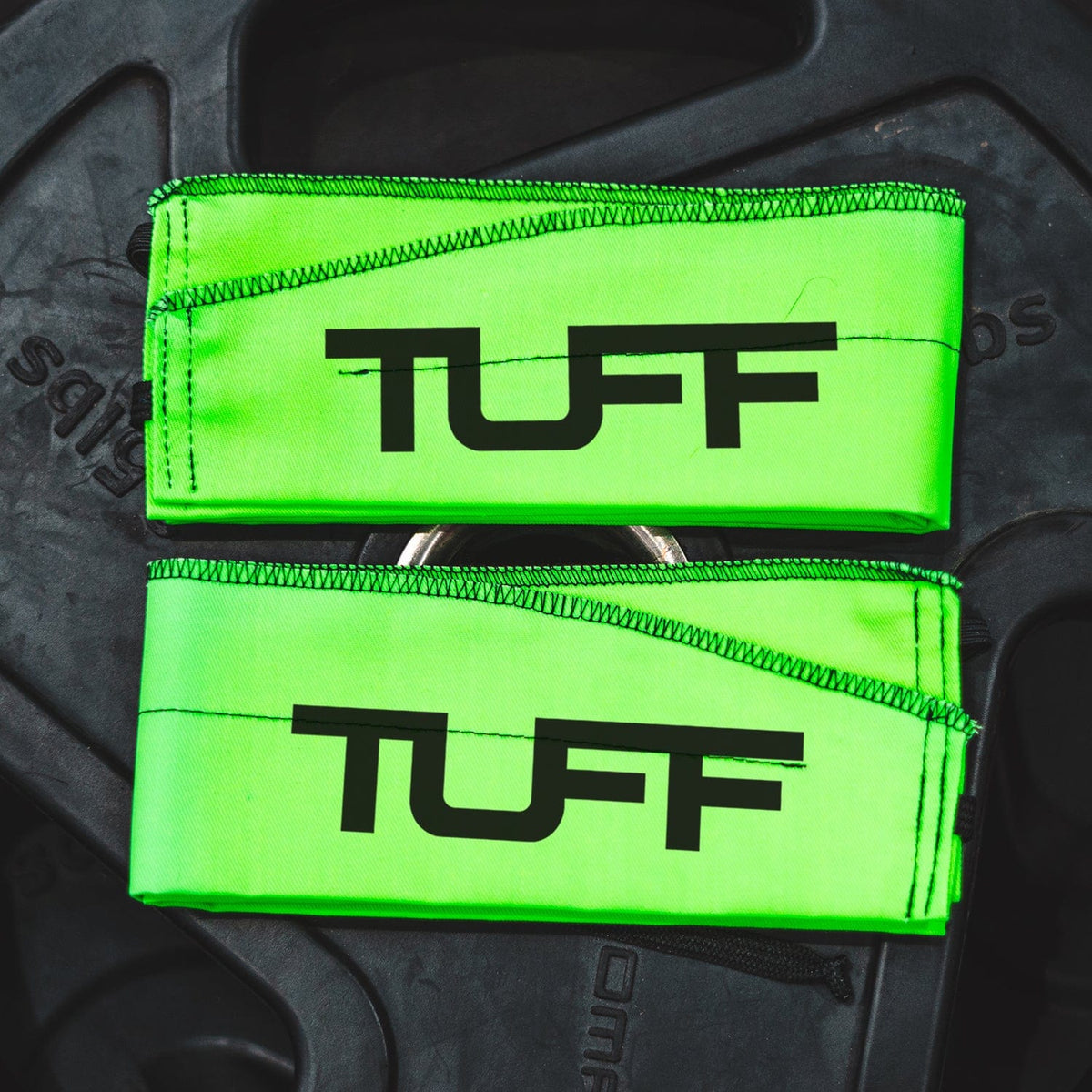 Neon Green Wrist Wrap Support TuffWraps.com