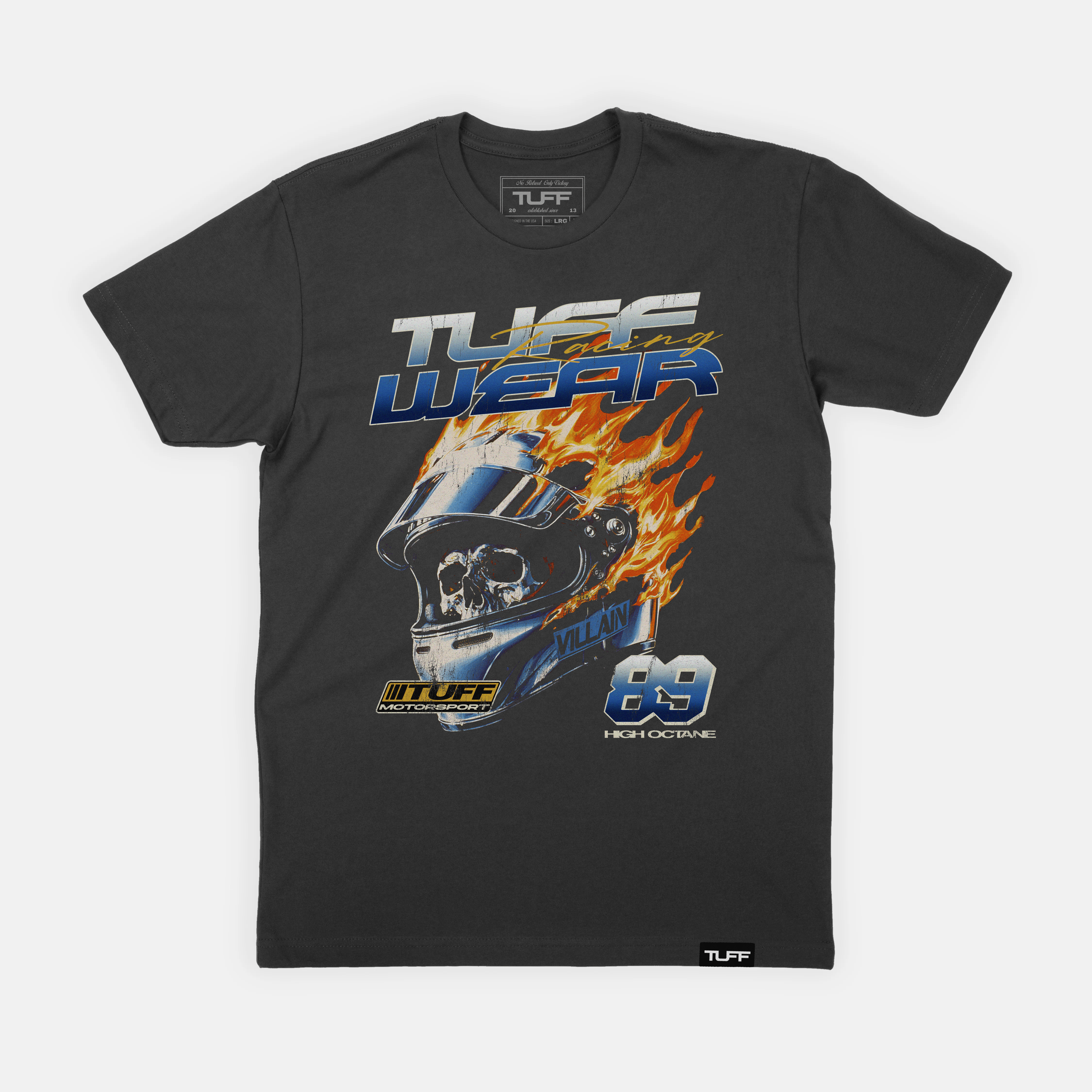 No Face Behind the Visor Tee Athletic / Black / XS TuffWraps.com