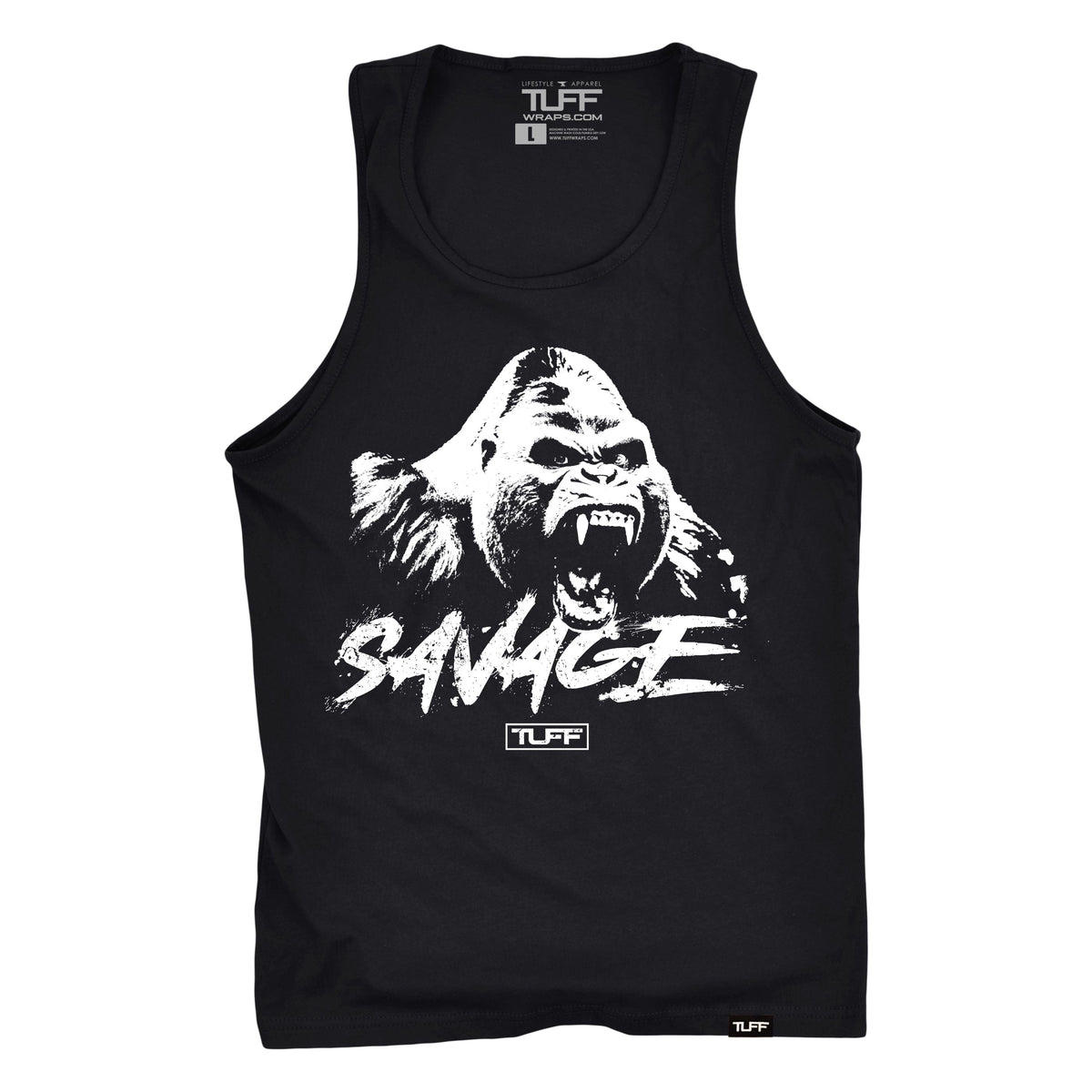 Primal Powerhouse Savage Tank Top Black / XS TuffWraps.com