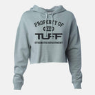 Property of TUFF Hooded Cropped Fleece Sage Green / XS TuffWraps.com