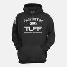 Property of TUFF Hooded Sweatshirt Black / XS TuffWraps.com