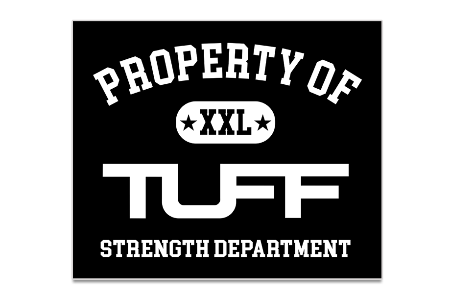 Property of TUFF Sticker TuffWraps.com