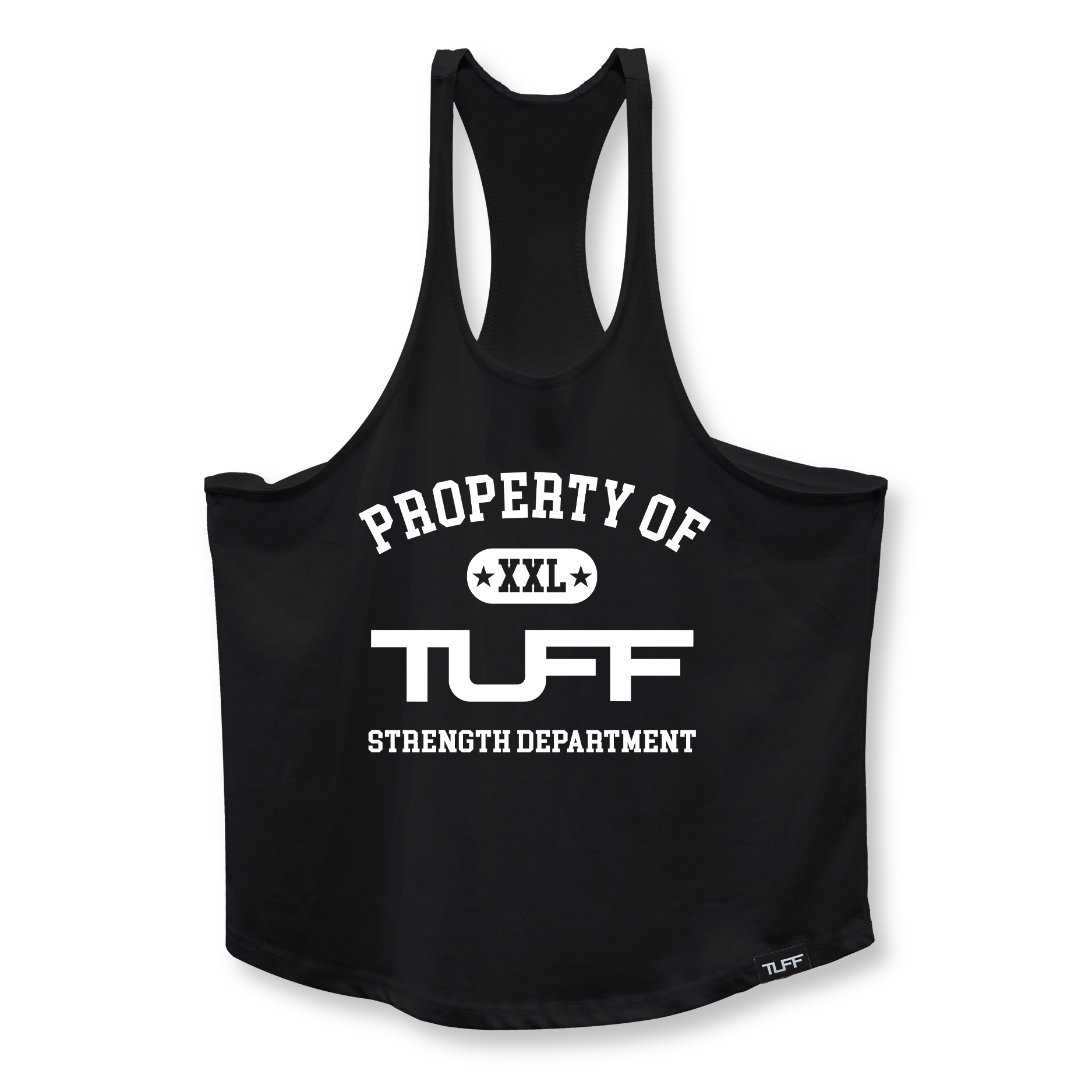 Property of TUFF Stringer Tank Top S / Black TuffWraps.com
