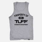 Property of TUFF Tank Heather Gray / S TuffWraps.com