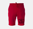Property of TUFF Tapered Fleece Shorts Red / XS TuffWraps.com