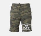 Property of TUFF Tapered Fleece Shorts Woodland Camo / XS TuffWraps.com