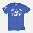 Property of TUFF Tee Vintage Blue / S TuffWraps.com