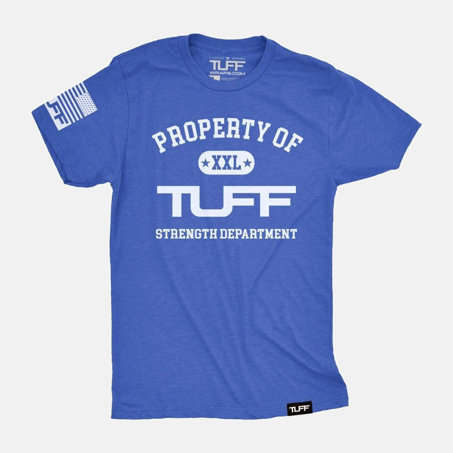 Property of TUFF Tee Vintage Blue / S TuffWraps.com