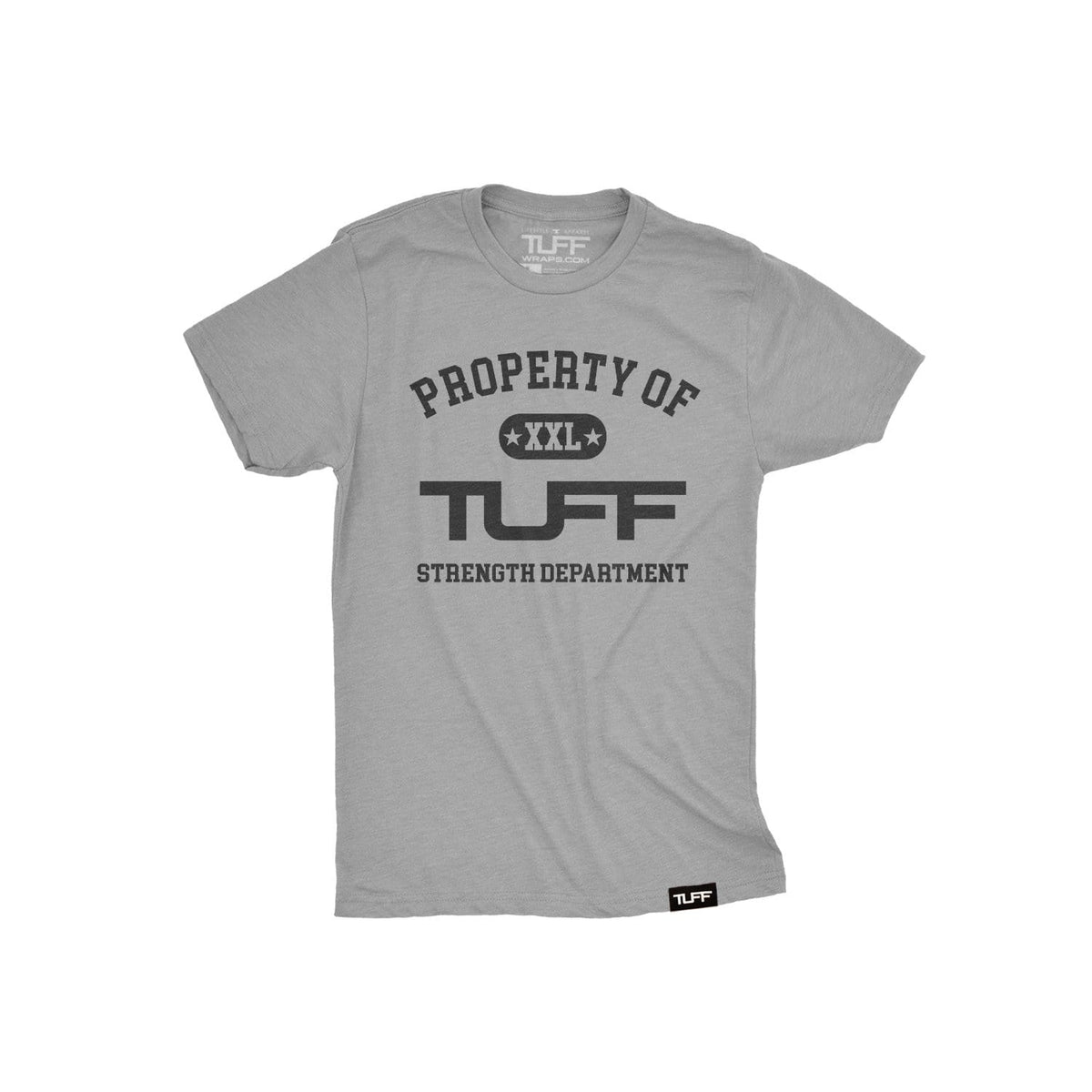 Property of TUFF Youth Tee XS / Heather Gray TuffWraps.com