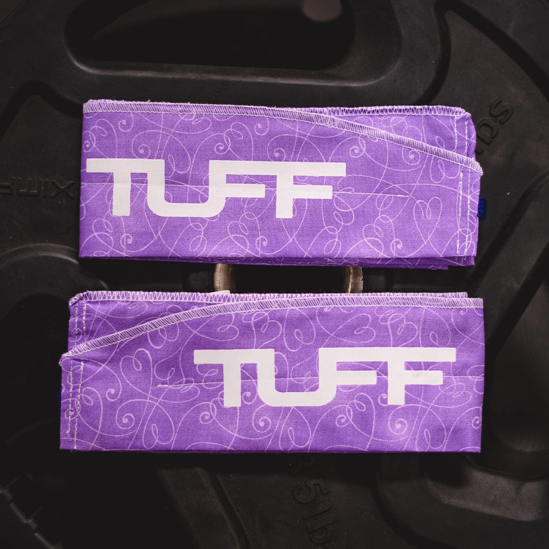 Purple Hearts Wrist Wrap Support TuffWraps.com