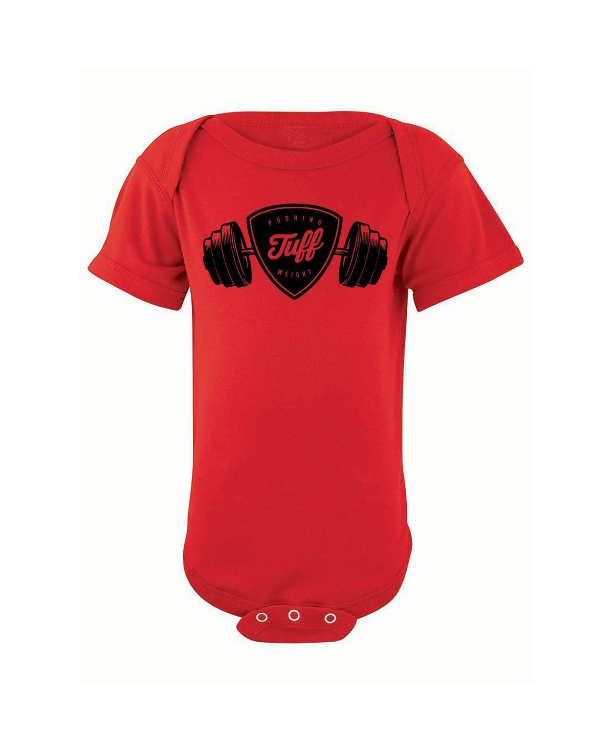 Pushing Weight Infant Onesie NB / Red TuffWraps.com