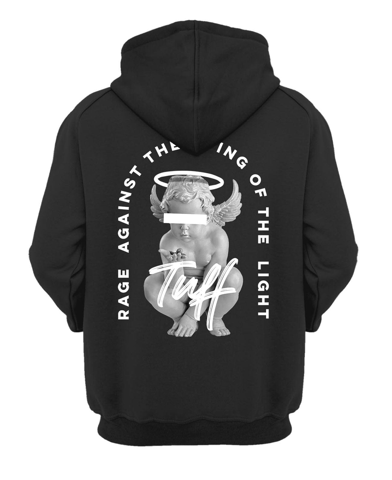 Rage Against the Dying of the Light Hooded Sweatshirt XS / Black TuffWraps.com