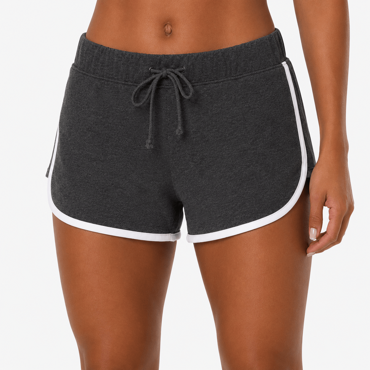 Retro Runner Shorts Charcoal / XS TuffWraps.com