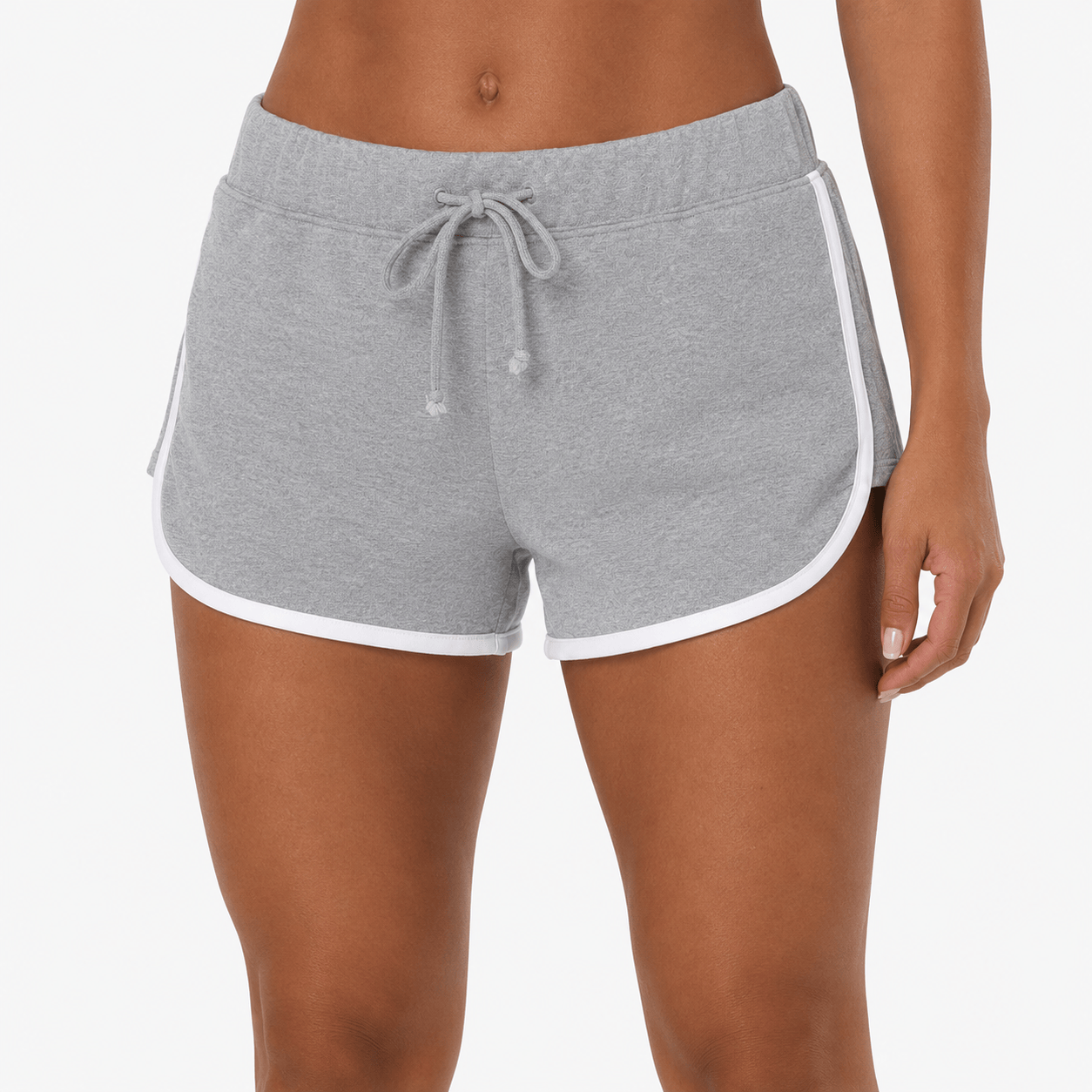 Retro Runner Shorts Heather Gray / XS TuffWraps.com