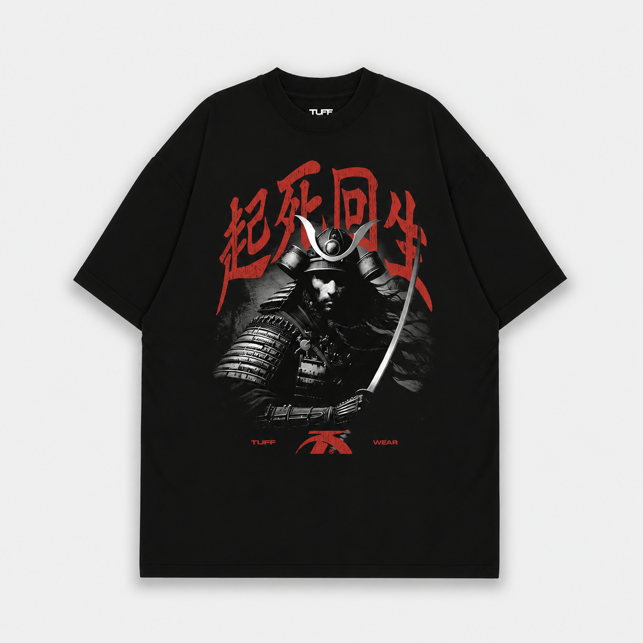 Rise of the Ronin Tee Oversized / Black / S TuffWraps.com