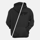 Solid Black TUFF Apocalyptic Hooded Sweatshirt TuffWraps.com