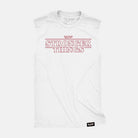 Stronger Things Raw Edge Muscle Tank White / S TuffWraps.com
