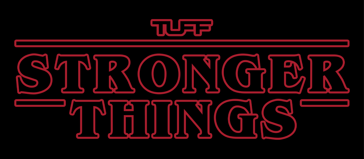 Stronger Things Sticker TuffWraps.com