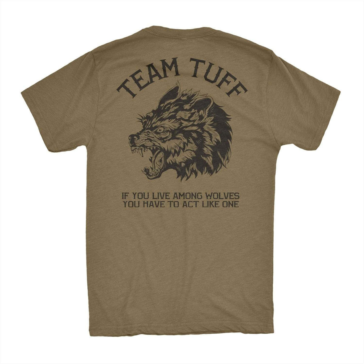 Team TUFF Wolves Club Tee S / Military Green TuffWraps.com