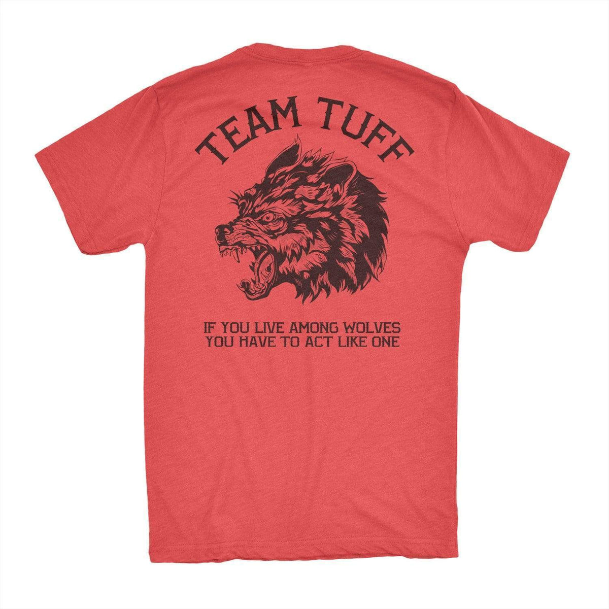 Team TUFF Wolves Club Tee S / Vintage Red TuffWraps.com