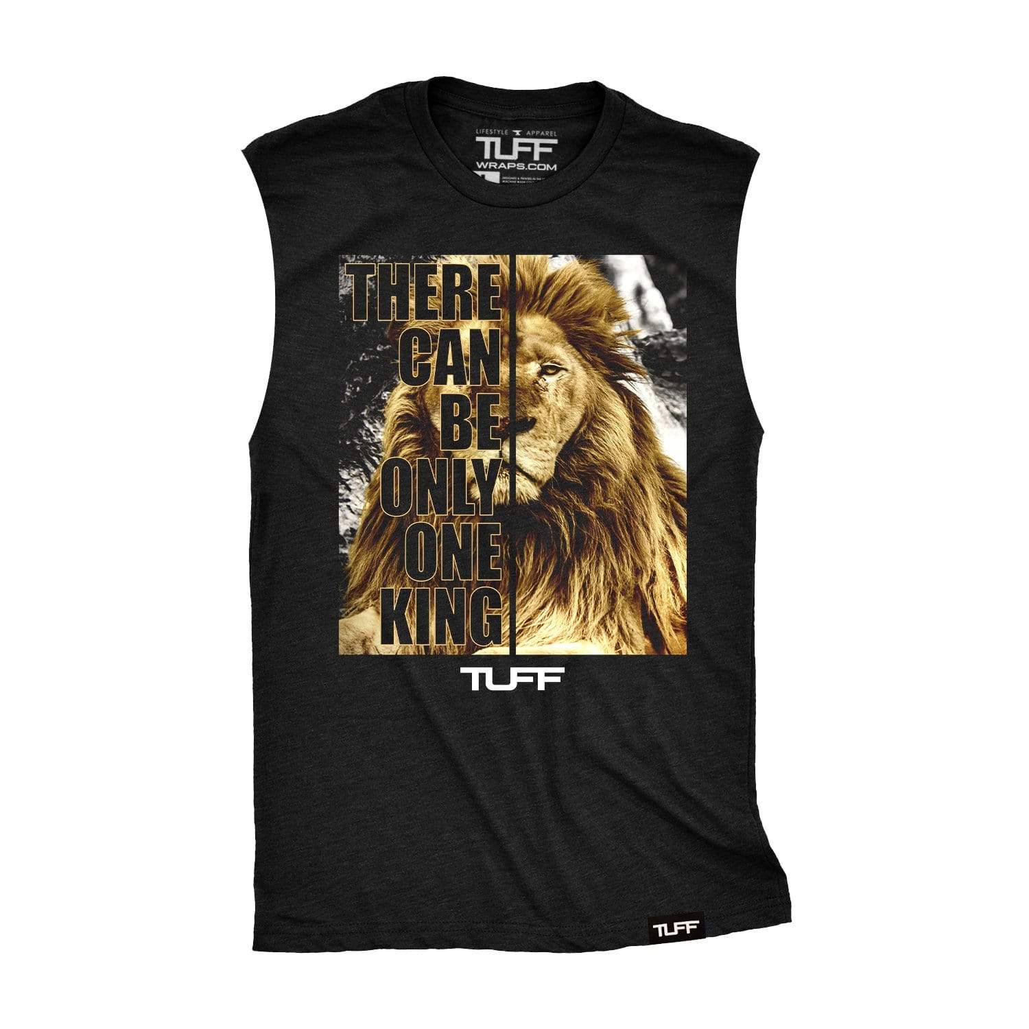 The Lion King Raw Edge Muscle Tank S / Black TuffWraps.com