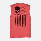 The "No Surrender" Raw Edge Muscle Tank Vintage Red / S TuffWraps.com