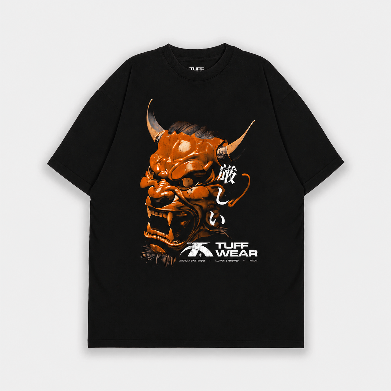 The Oni’s Code Tee Oversized / Black / S TuffWraps.com