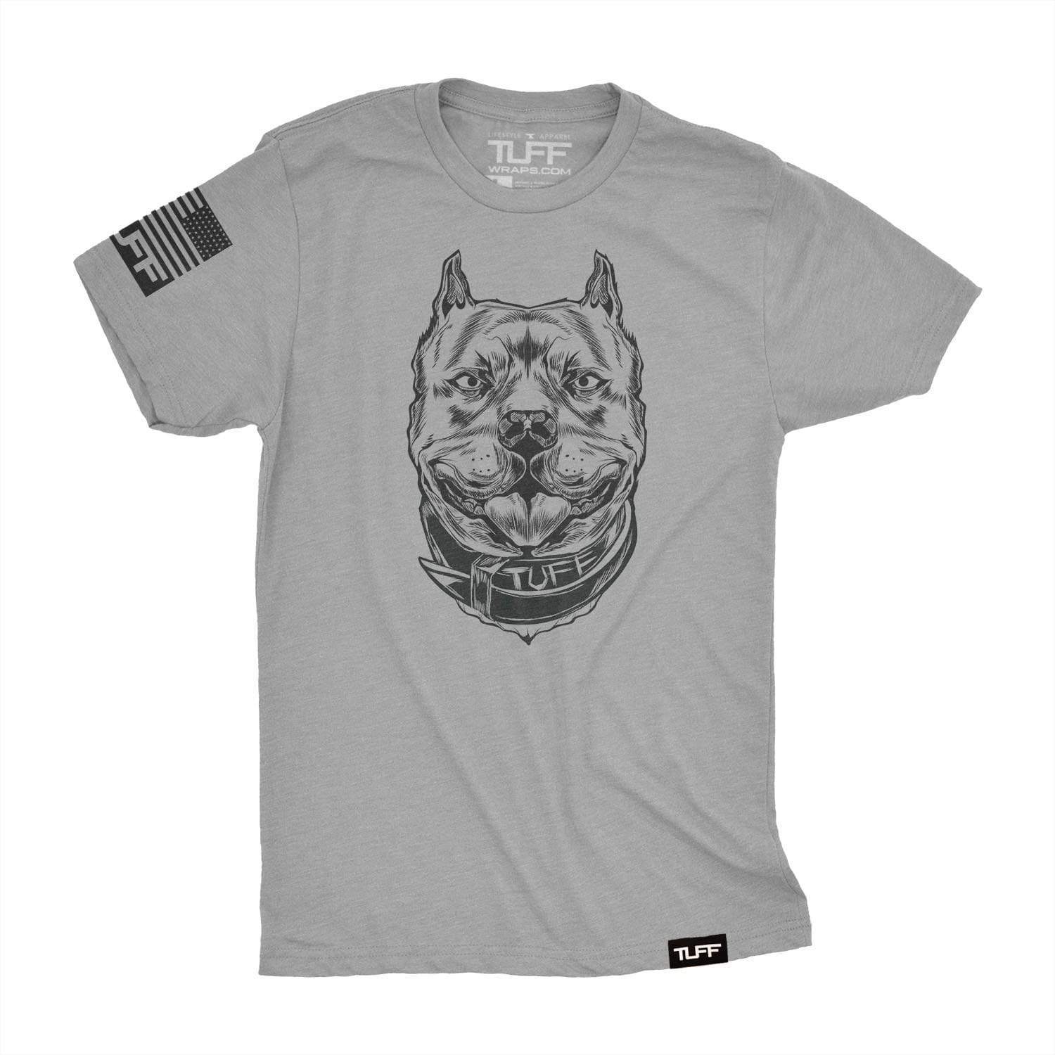 The Pitbull Tee S / Heather Gray TuffWraps.com