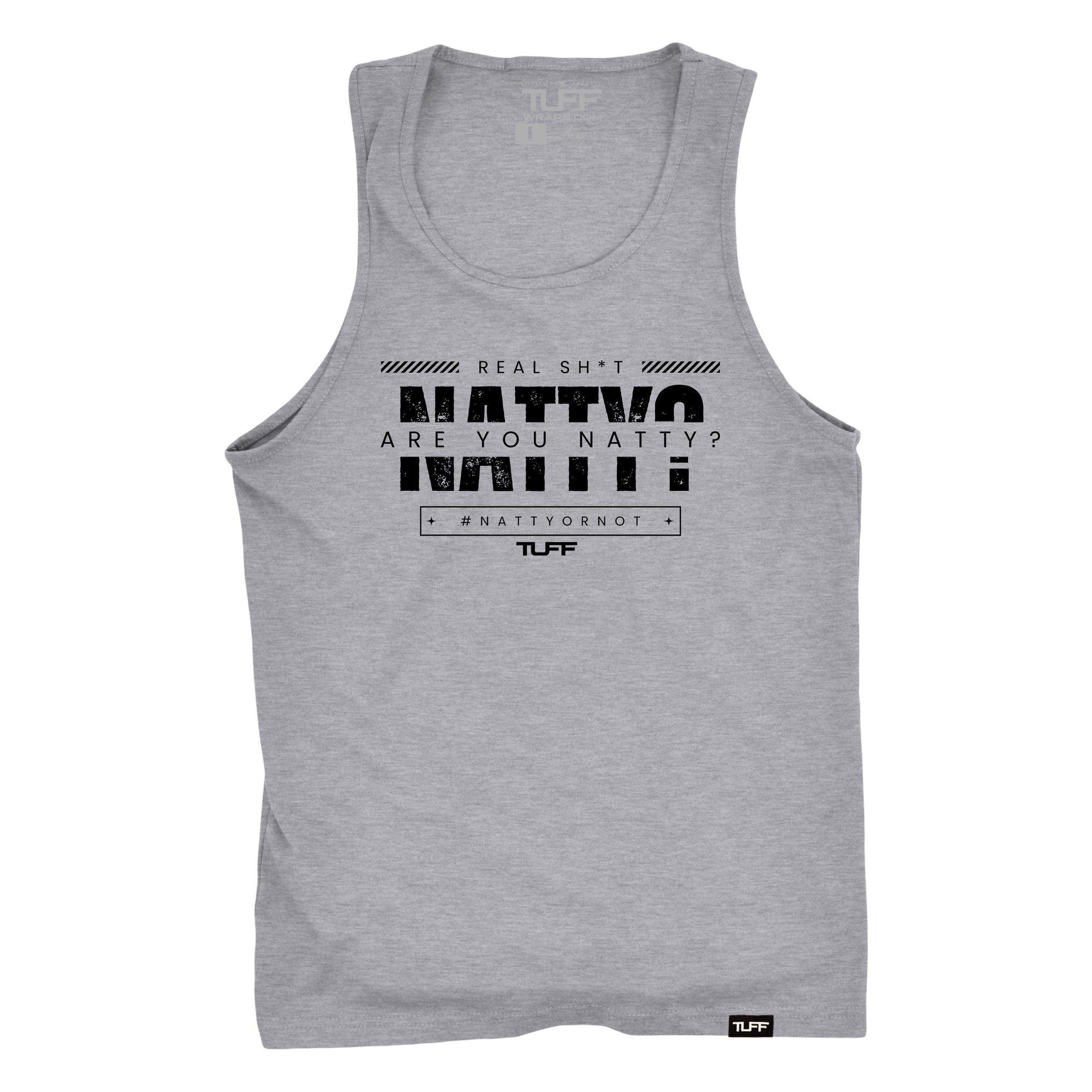 The Real Sh*t Tank S / Heather Gray TuffWraps.com