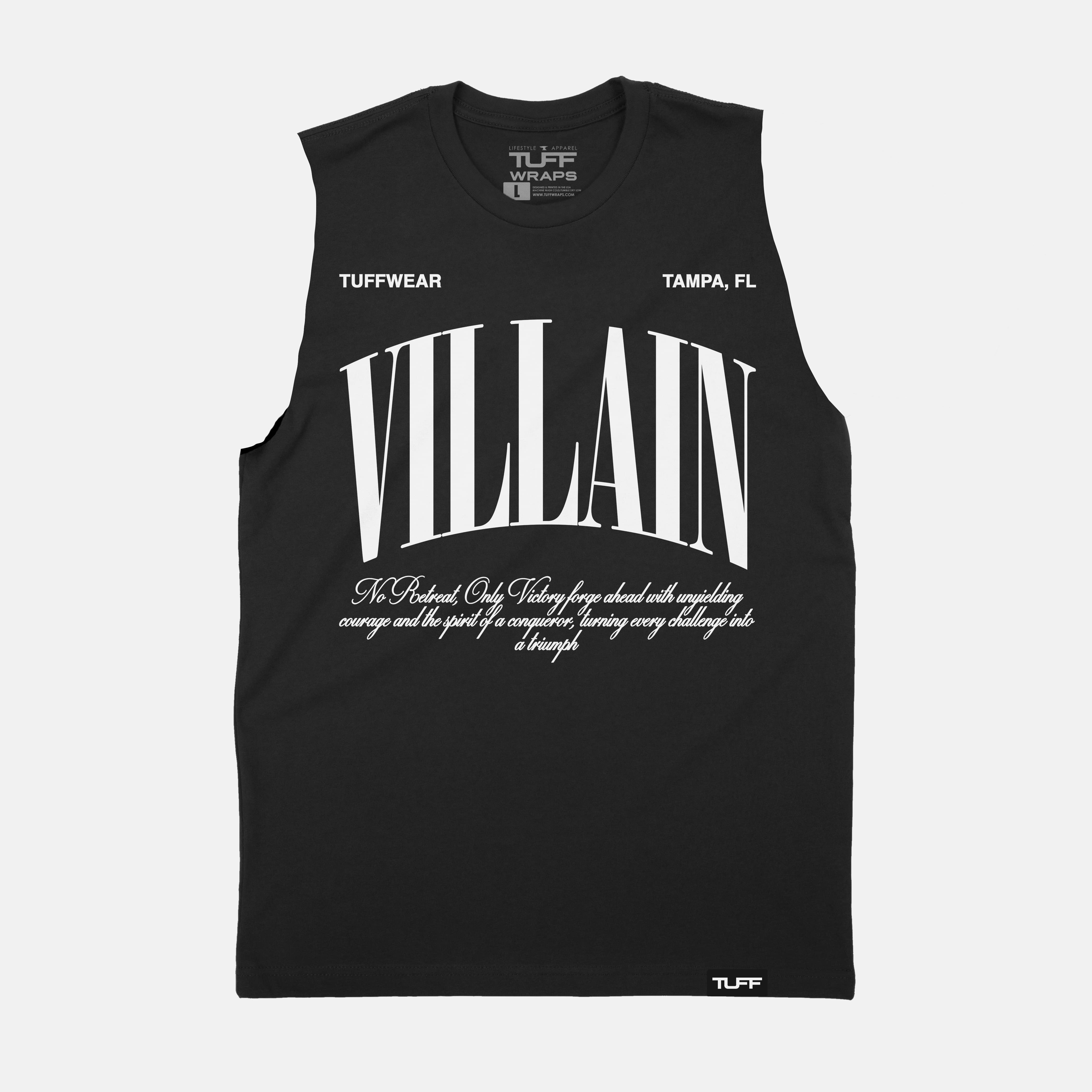 The Villain Creed Raw Edge Muscle Tank S TuffWraps.com