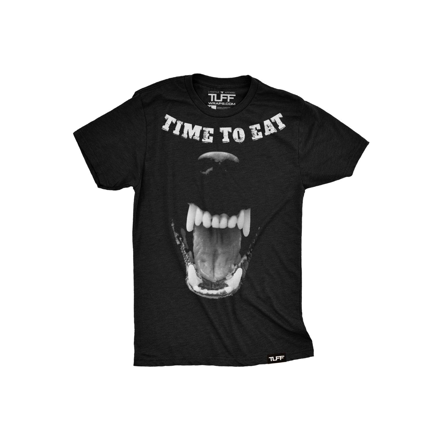 Time to Eat Youth Tee XS / Black TuffWraps.com