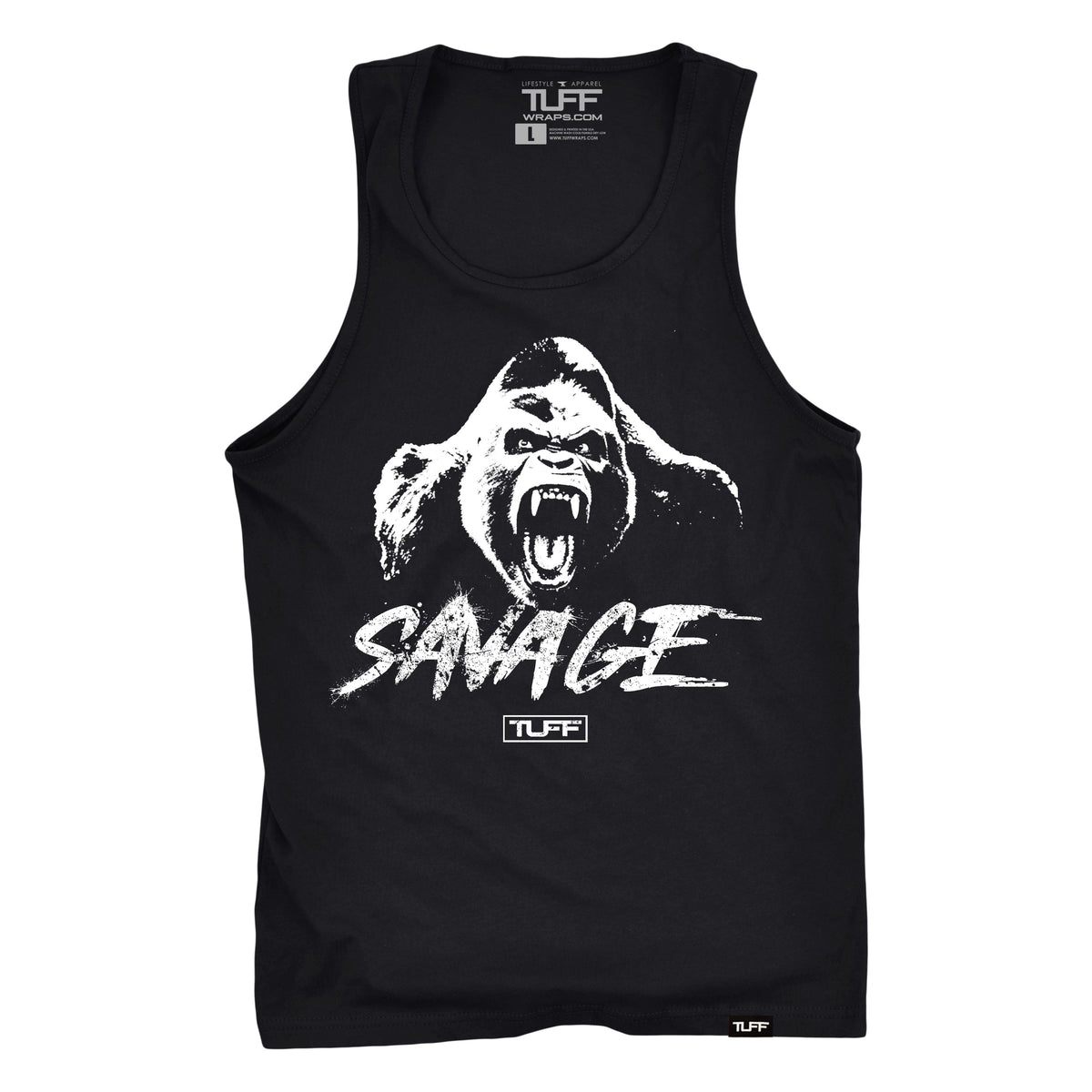 Titan of the Tropics Savage Tank Top Black / XS TuffWraps.com