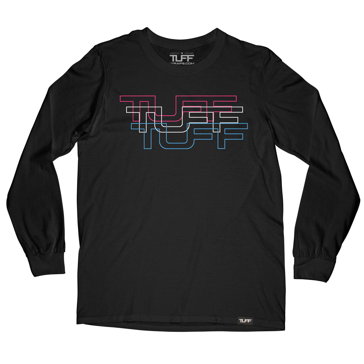 Triple TUFF Long Sleeve Tee S / Black TuffWraps.com