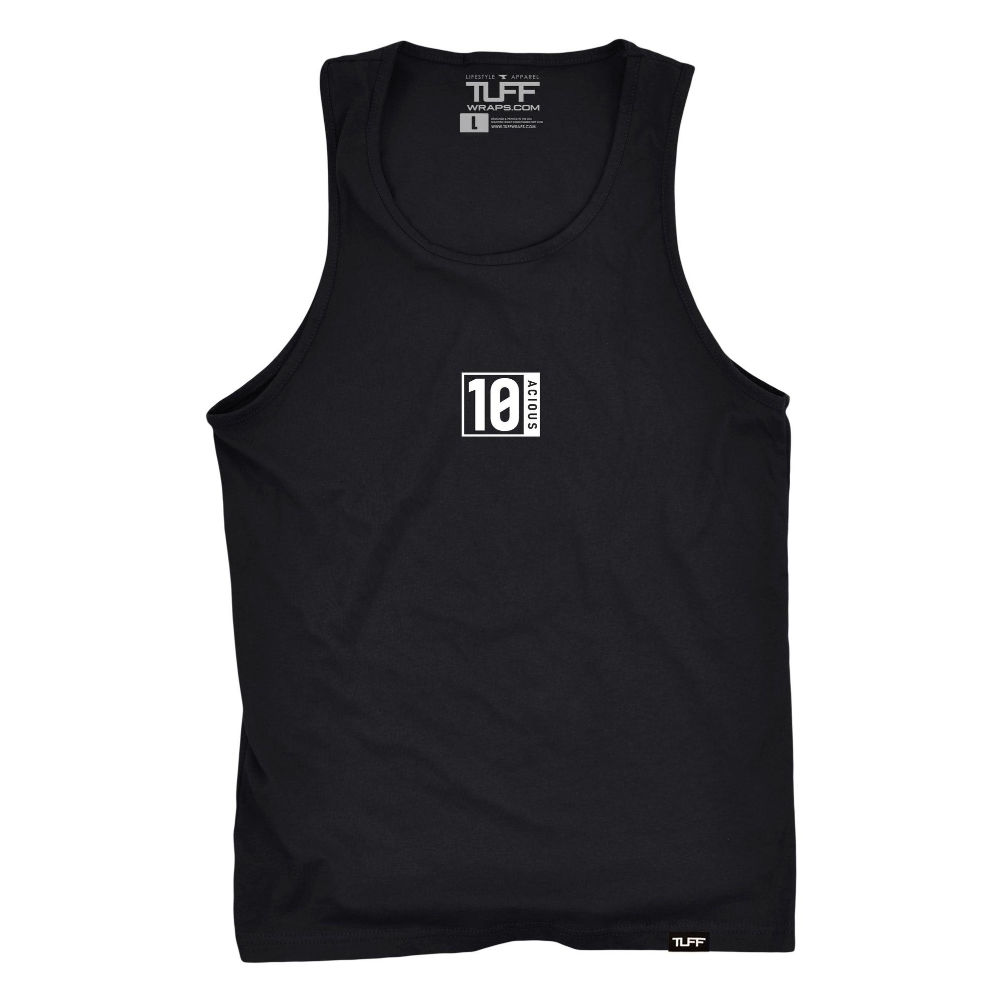 TUFF 10acious Original Tank S / Black TuffWraps.com