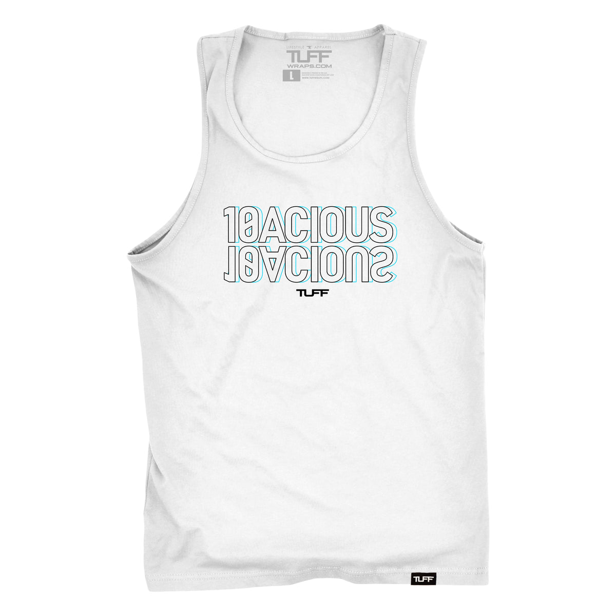 TUFF 10acious Reflection Tank S / White TuffWraps.com