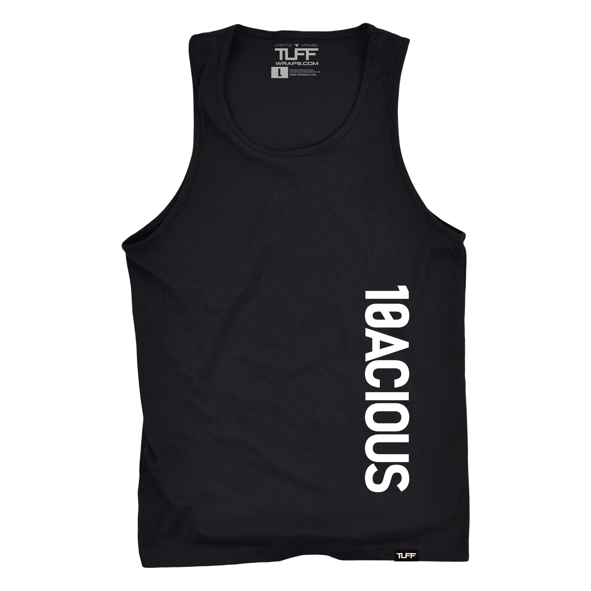 TUFF 10acious Side Tank S / Black TuffWraps.com